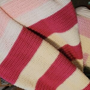 Hand Crafted Crocheted Throw